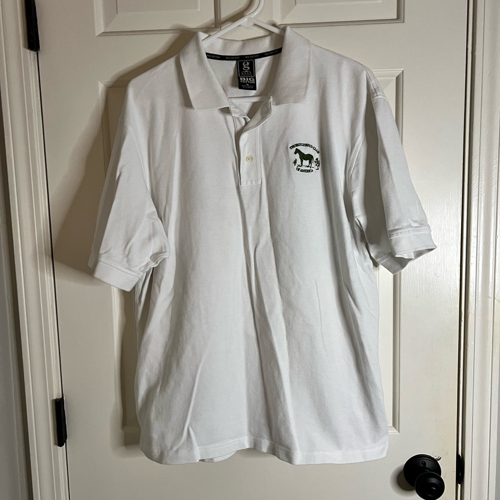 Thoroughbred club of America White men’s shirt size XL
